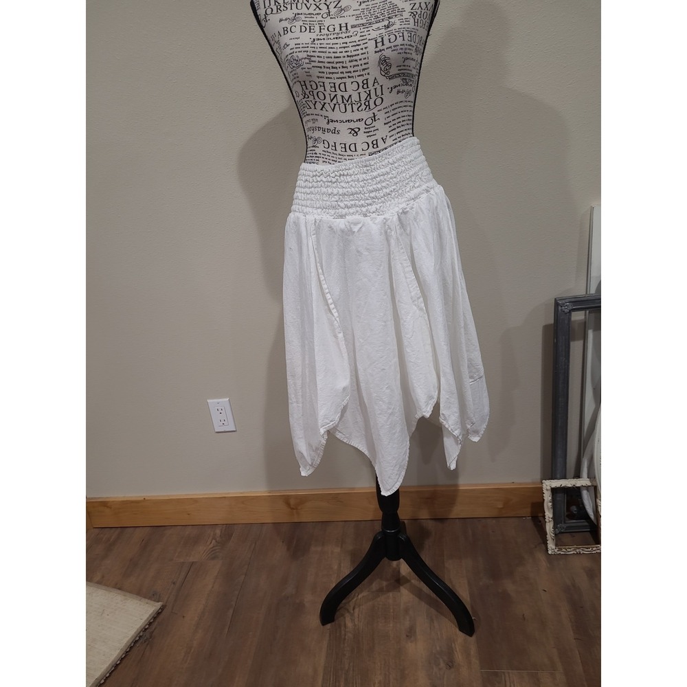 Lakhays Homespun Cotton Fairy Skirt‎ women SZ M/L beach yoga vacation casual